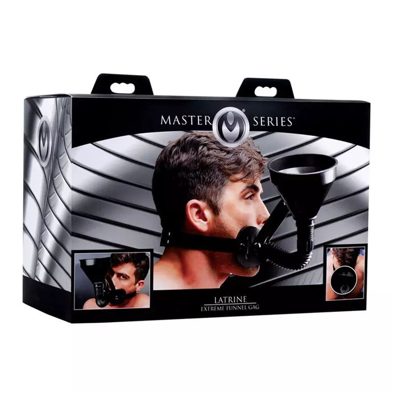 Bâillon Entonnoir Latrine Extreme Funnel Gag - Master Serie 3 Bâillon Entonnoir Latrine Extreme Funnel Gag - Master Serie – Image 3