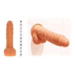 Vibromasseur Réaliste Rotatif & Va-et-vient Get Real Naked - ToyJoy -Sex Toys Femme boutique 22659