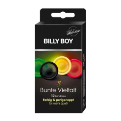 Billy-Boy Préservatifs Billy Boy Coloré (12 Préservatifs)