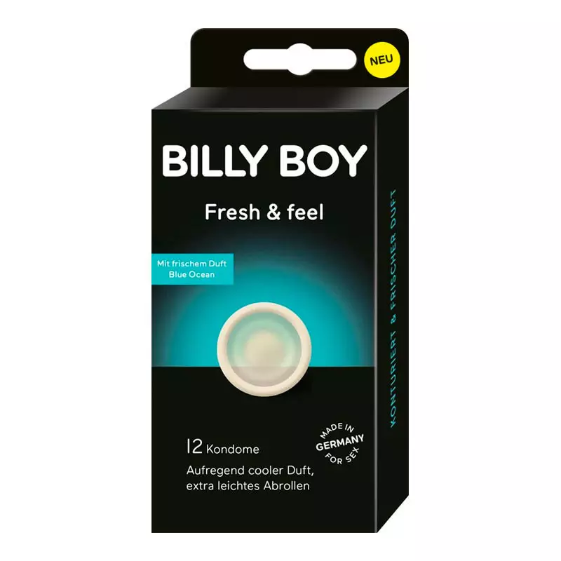 Billy-Boy Préservatifs Billy Boy Fresh & Feel (12 Préservatifs) 1 Billy-Boy Préservatifs Billy Boy Fresh & Feel (12 Préservatifs)