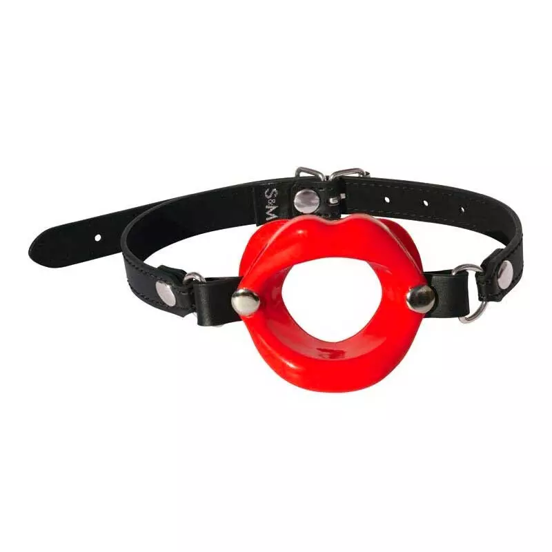 Sportsheets Ball Gag Avec Lèvres En Silicone (rouge) - S&M 1 Sportsheets Ball Gag Avec Lèvres En Silicone (rouge) - S&M