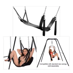 Support Métallique Et Harnais BDSM - Strict Extreme Sling & Stand -Sex Toys Femme boutique 22976
