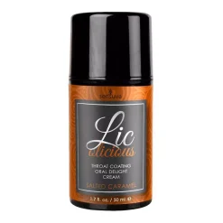 Crème Aromatisée Pour Fellation Lic-O-Licious (Caramel Salé) - Sensuva