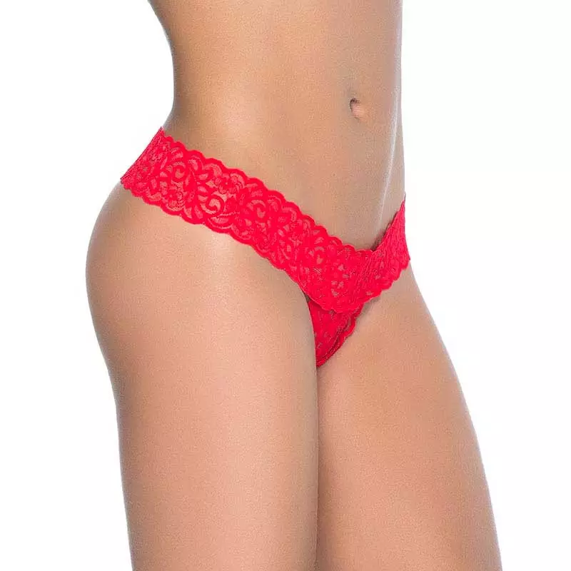 MAPALÉ Panty Sexy Peek-a-boo 99 (Rouge) - Mapalé 1 MAPALÉ Panty Sexy Peek-a-boo 99 (Rouge) - Mapalé