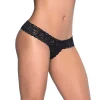 MAPALÉ Panty Sexy Peek-a-boo 99 (Noir) - Mapalé