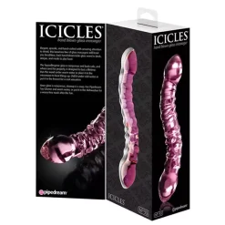 Icicles (Pipedream) Double Dildo En Verre - Icicles No 55 -Sex Toys Femme boutique 2737