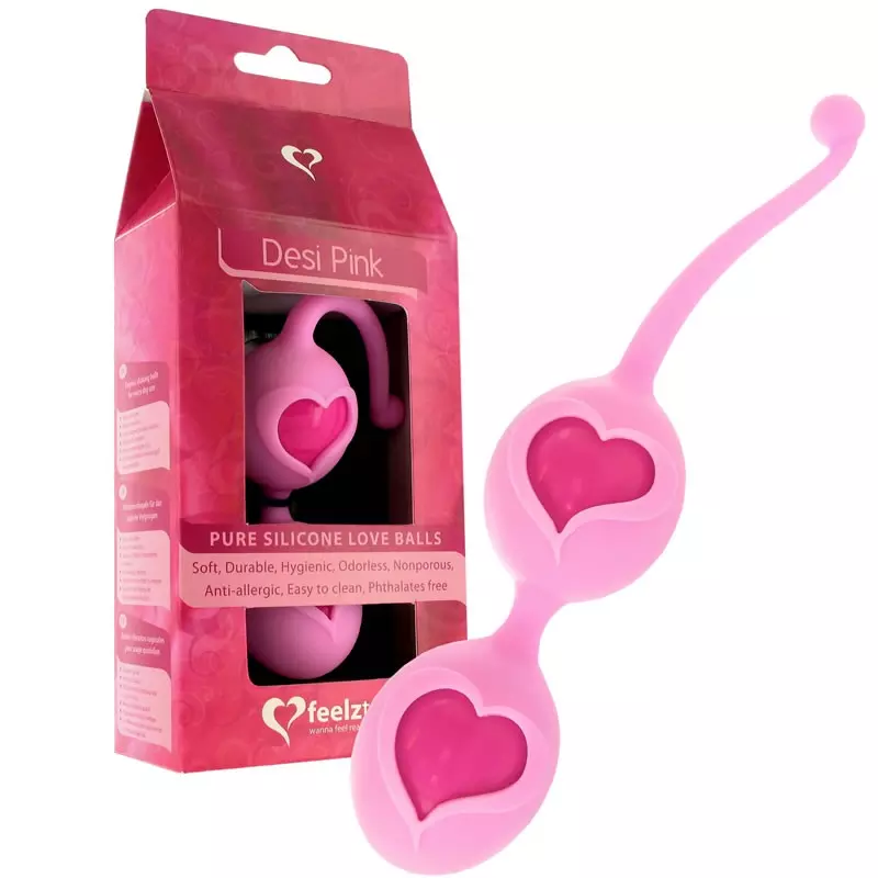 Boules De Geisha Feelztoys Desi - Rose 1 Boules De Geisha Feelztoys Desi - Rose