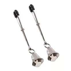 Pinces à Tétons Spartacus Avec Clochettes Type Brucelles