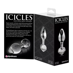 Icicles (Pipedream) Plug Anal En Verre - Icicles N° 44 5 Icicles (Pipedream) Plug Anal En Verre - Icicles N° 44 -Sex Toys Femme boutique 4712