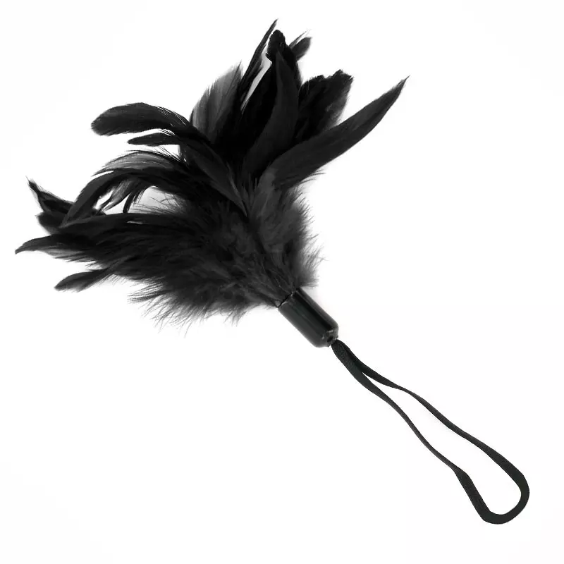 Plumes BDSM à Chatouiller Pleasure Feather Noir - Sportsheets 1 Plumes BDSM à Chatouiller Pleasure Feather Noir - Sportsheets