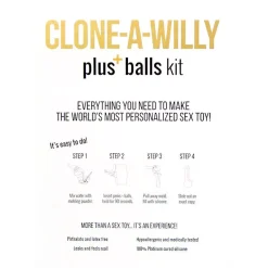 Clone-A-Willy Clone A Willy - Kit Moulage Pénis Et Testicules 5 Clone-A-Willy Clone A Willy - Kit Moulage Pénis Et Testicules -Sex Toys Femme boutique 5522