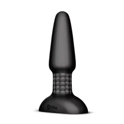 Plug Anal Rotatif Et Vibrant Télécommandé - B-Vibe Rimming 2 Noir -Sex Toys Femme boutique 6007