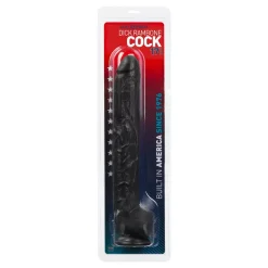 Godemichet Géant 43cm Dick Rambone Cock Noir – Doc Johnson -Sex Toys Femme boutique 6253