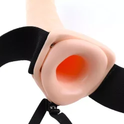 Godemichet Creux Vibrant 8" 20cm Beige - Pipedream -Sex Toys Femme boutique 8185