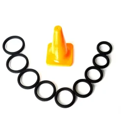 PerfectFit Play Zone Kit Cockring Extensible (9 Anneaux) - Perfect Fit -Sex Toys Femme boutique 9661